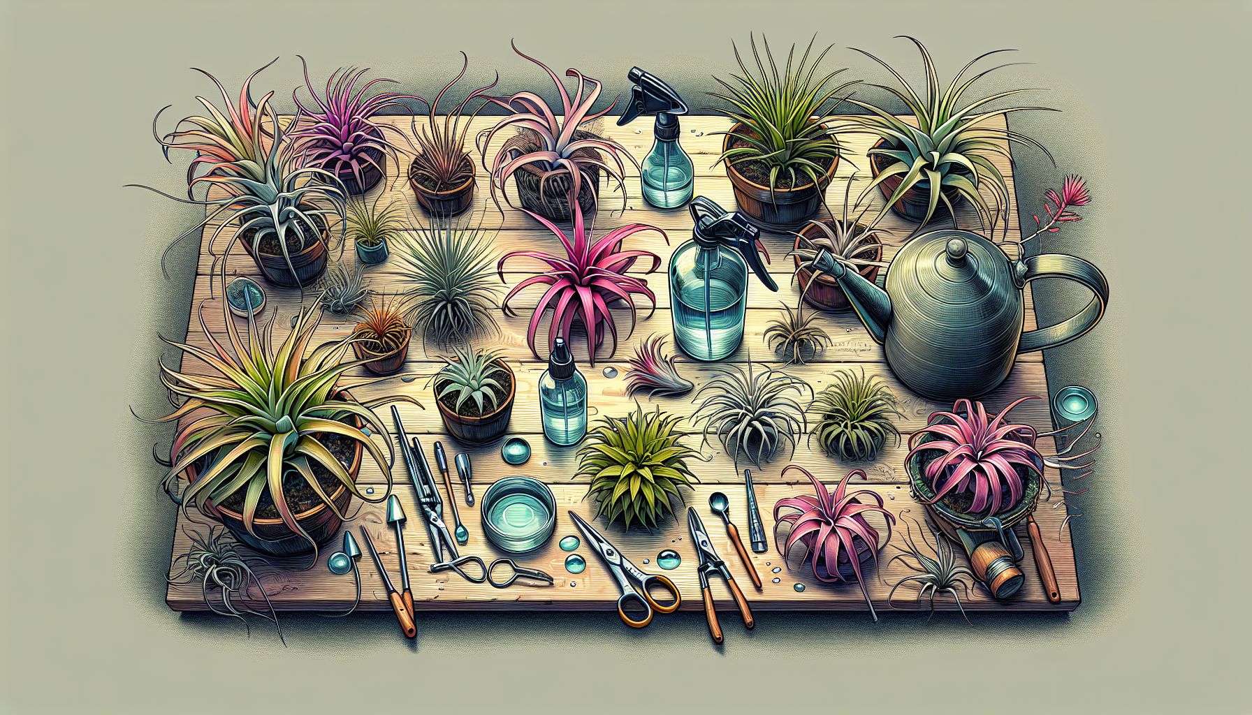 Guide to Watering Air Plants