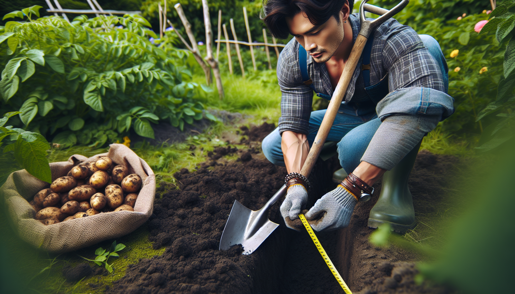 Planting Potatoes: How Deep to Dig?