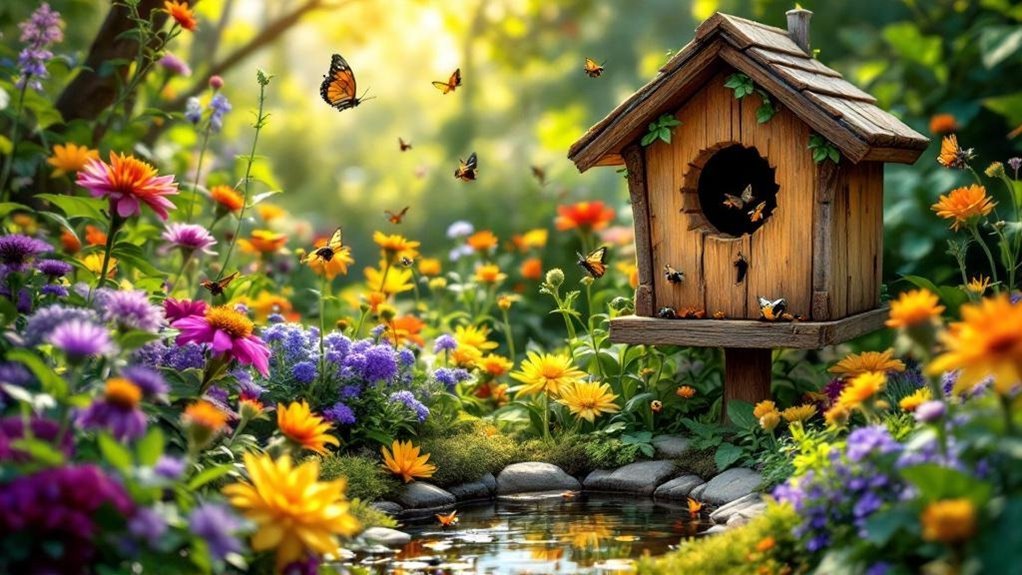 attract beneficial insects naturally