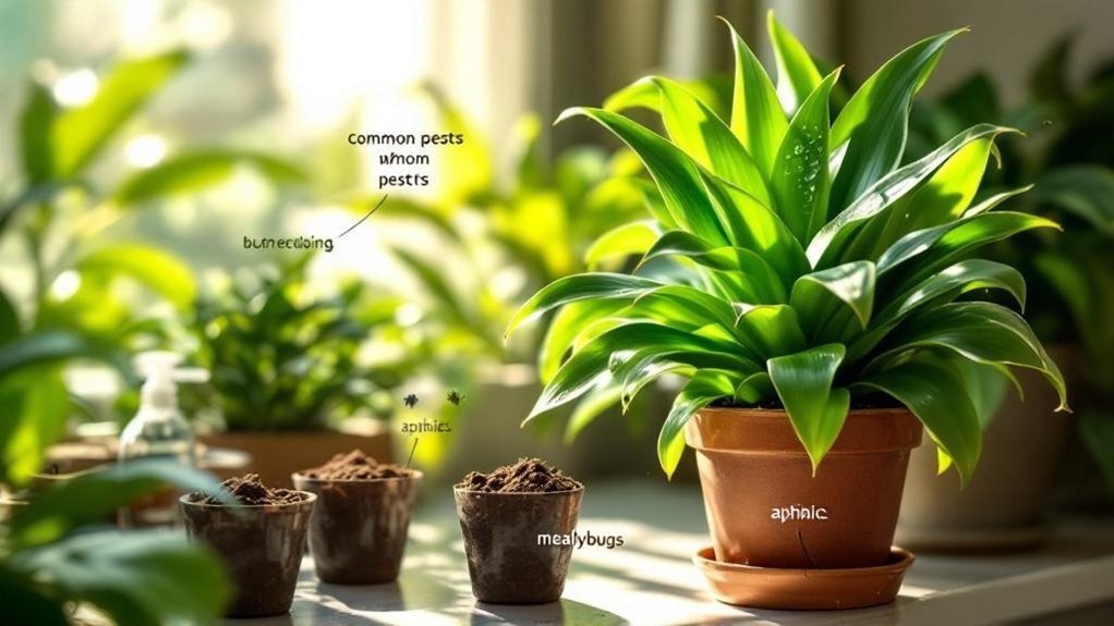 bromeliad care and pest control