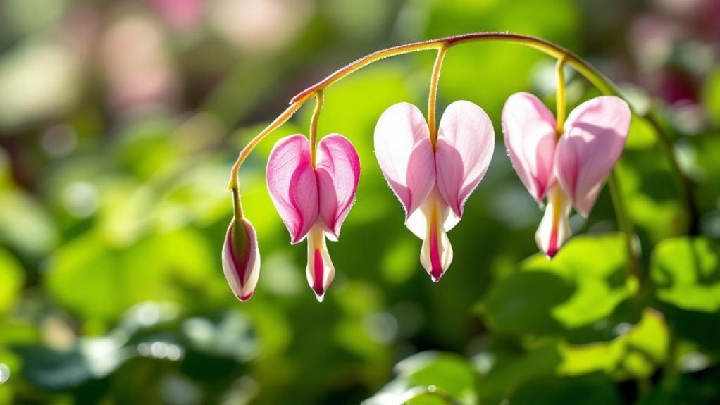 charming heart shaped perennial flowers