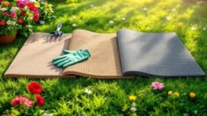 comfortable and durable garden mats