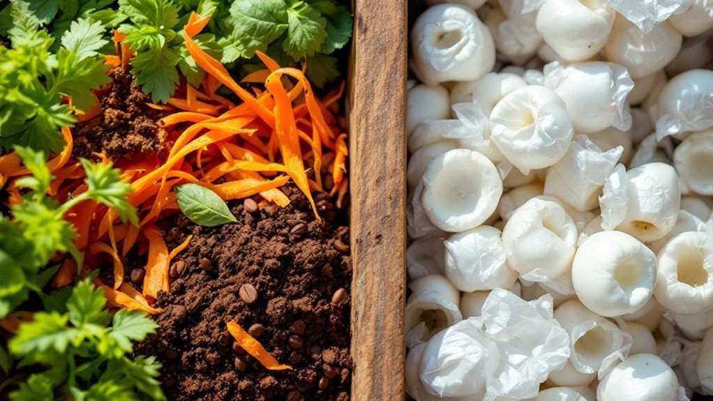 compost safe materials only