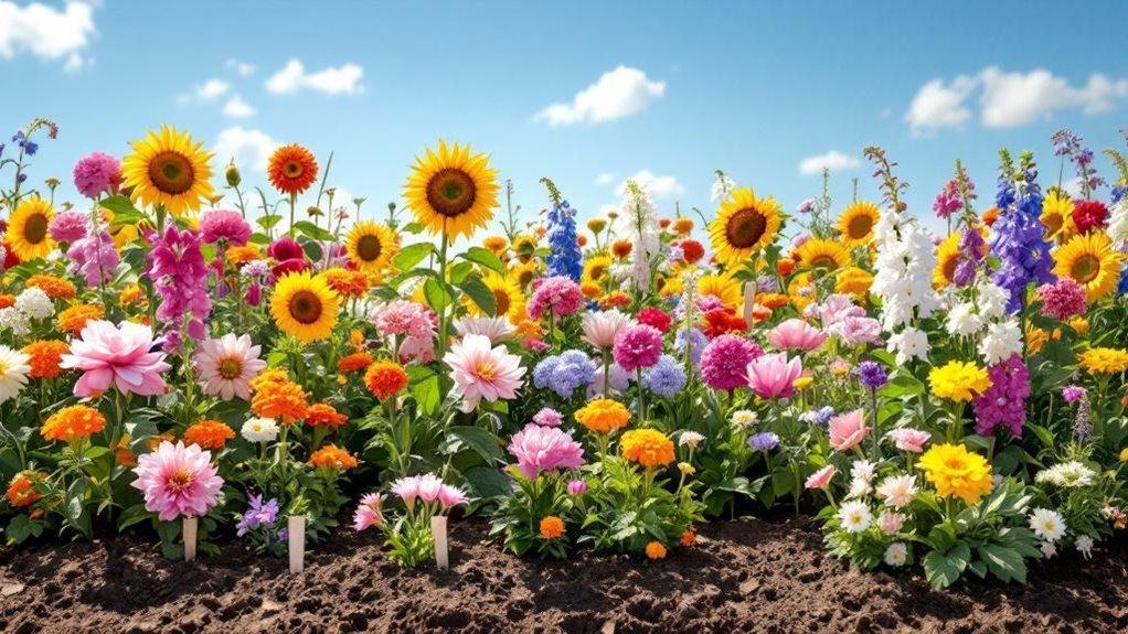 continuous blooms throughout seasons