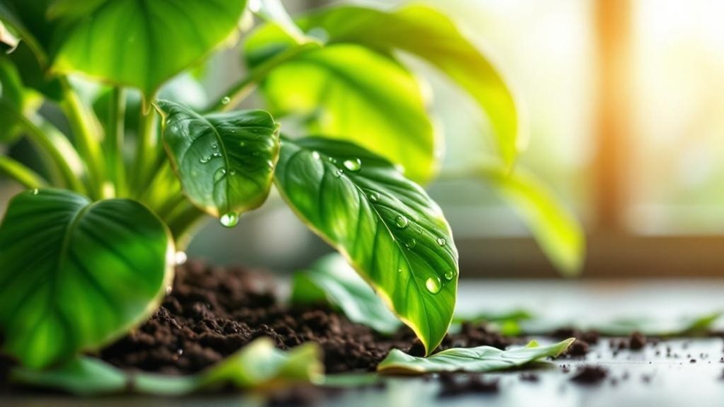 diagnosing leaf drop diseases