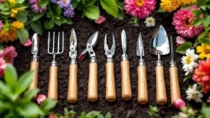 essential gardening hand tools