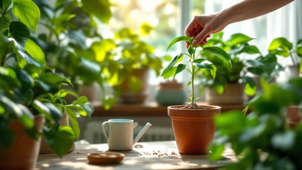 fertilize houseplants every 4 6 weeks