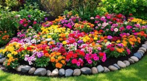 flower bed design tips
