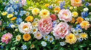 flower garden color planning