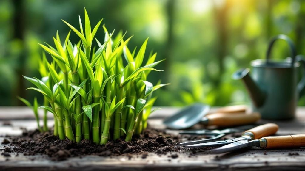 healthy bamboo propagation techniques