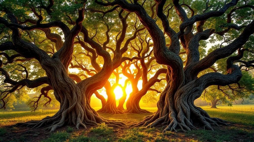 multi stemmed tree elegance