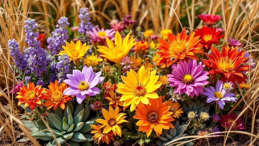 native drought tolerant flowers selection