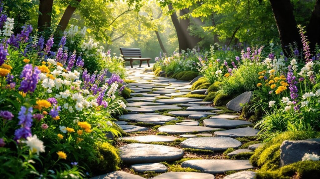 How to Create Natural Garden Paths: Beautiful Ideas