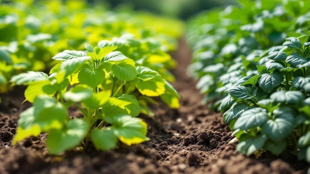 nutrient deficiency symptom identification