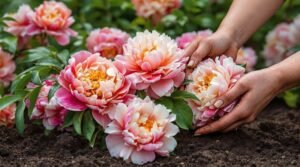 peony planting and care