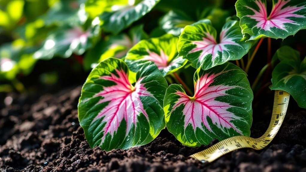 plant caladium tubers properly