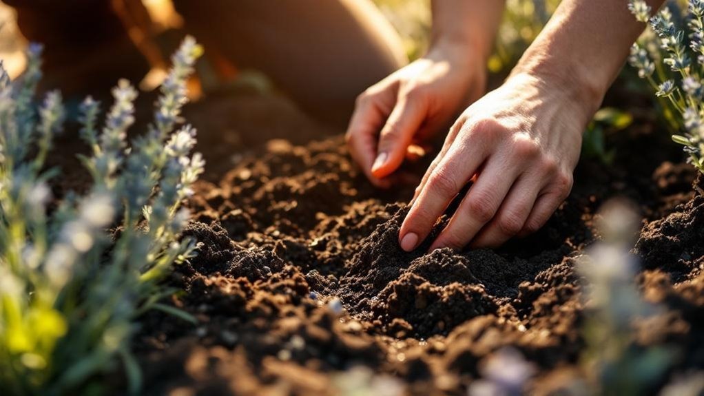 preparing well drained alkaline soil