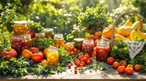 preserve garden harvest methods