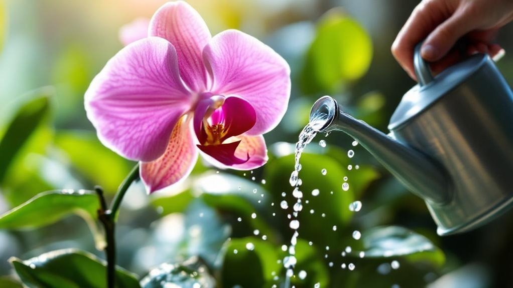 proper orchid watering techniques