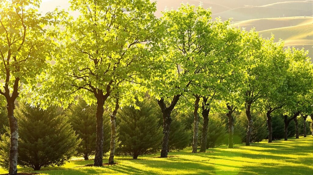 Windbreak Trees for Property Protection