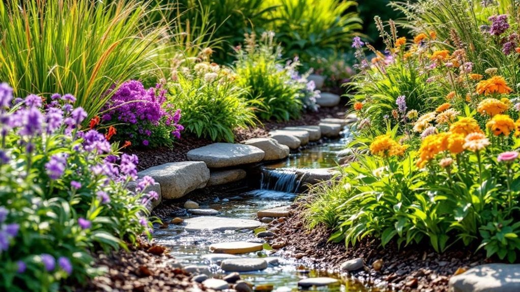 rain garden key components