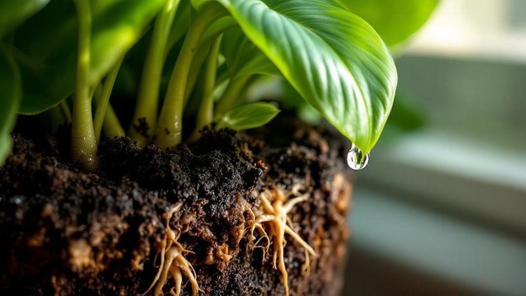 root rot early signs