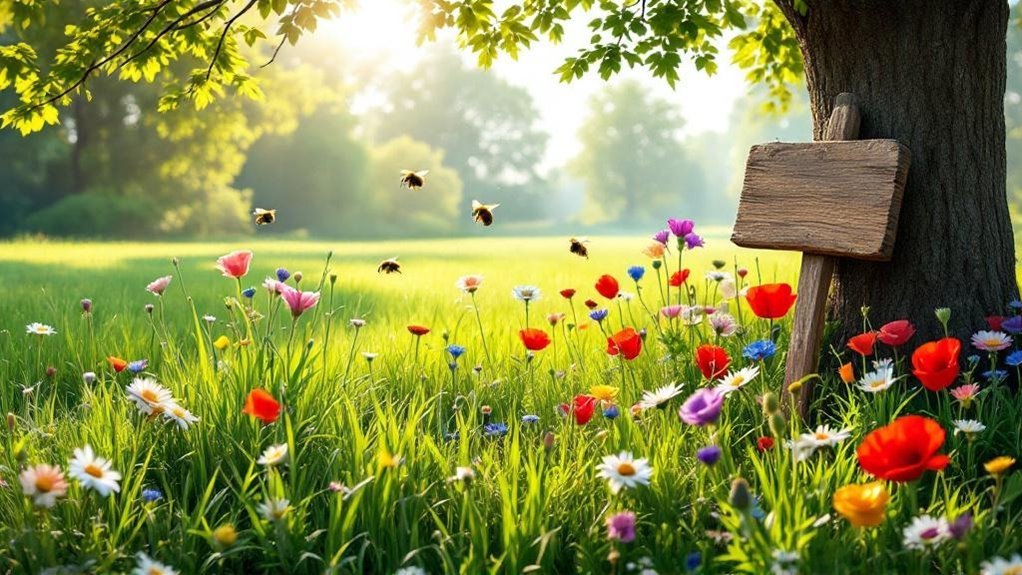 transform lawn into meadow