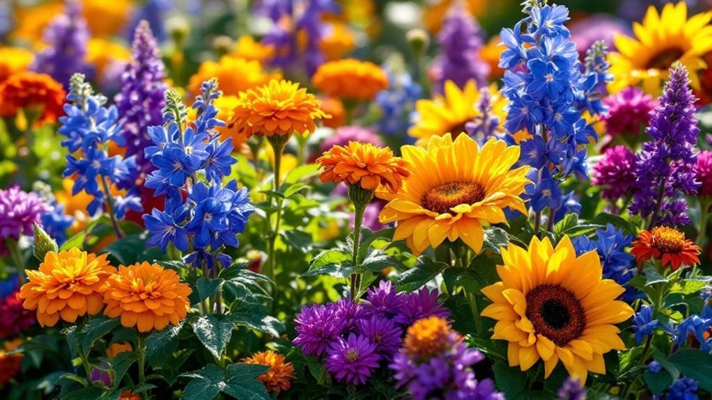 vibrant complementary color schemes