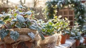 winter protection for plants